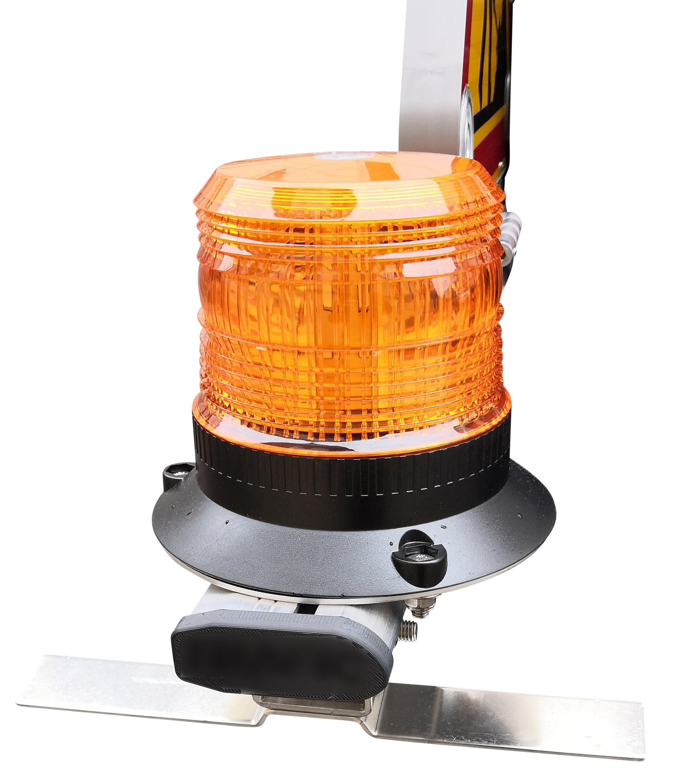 barre équipée triflash led 500mm classe A ou B ACI avec gyrophare